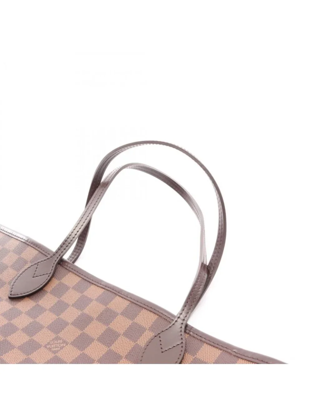 Louis Vuitton Tote Neverfull MM Canvas Leather